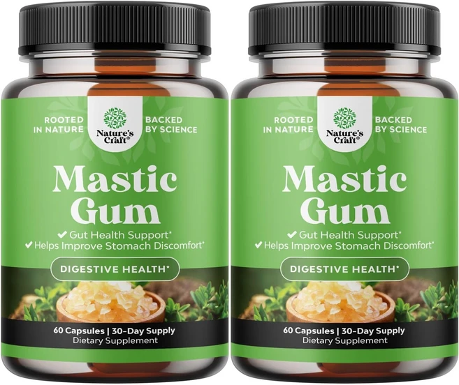 네이쳐스 크래프트 매스틱검 30서빙, 2개, 60정 - 쿠팡