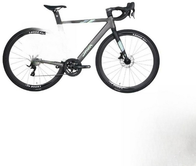 자바 JAVA 오리가 디스크 브레이크 18단 학생 성인 로드자전거 로드바이크 AURIGA, 500 M사이즈 추천 Net 신장 171-177 CM, 매트 블랙 그린