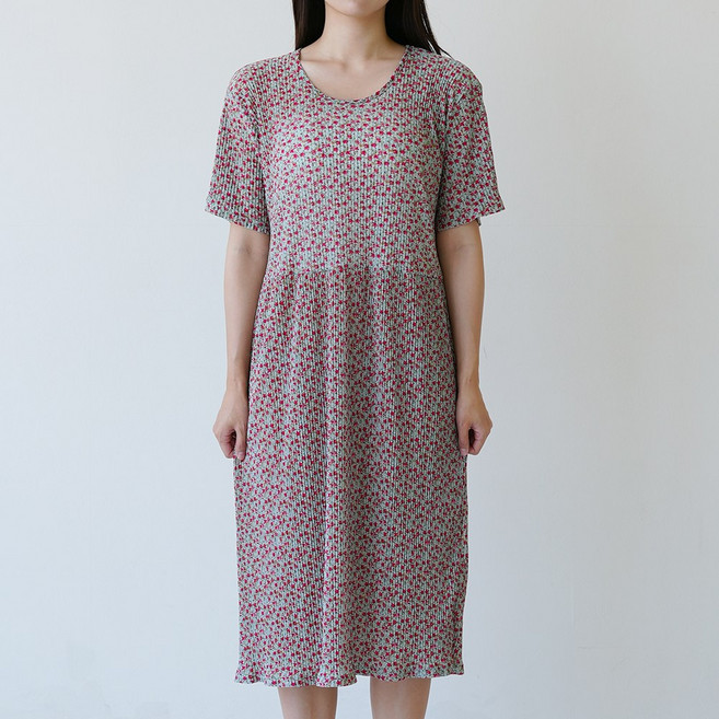 엘라운지 까시리 촌캉스 냉감 아이스 원피스 파자마