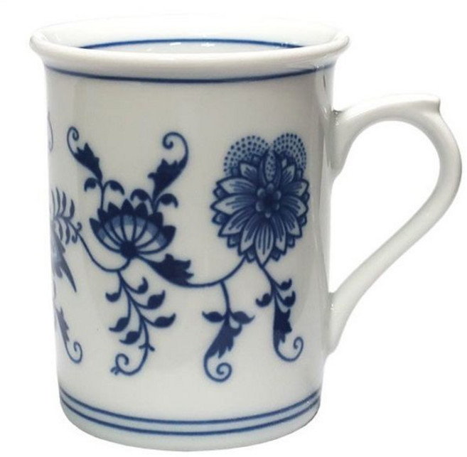 쯔비벨 머그컵 물컵 머그잔 커피 찻잔 도자기 컵 1p, 1개