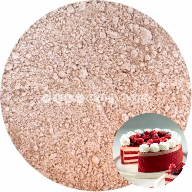 웰베이킹 사틴 레드벨벳 케익믹스 500g (소분), 1개