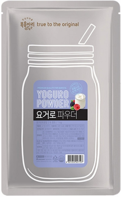 대상 요거로 파우더 1kgX4개/요거트 플레인, 3개, 1kg, 1개입, 1kg