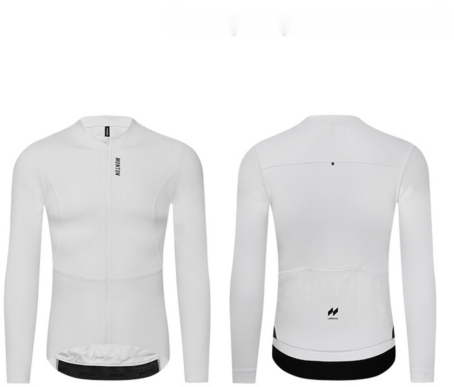 Monton 자전거져지 남성용 따뜻한 긴팔 로드자전거 의류 상의 가을 겨울 속건성 기모