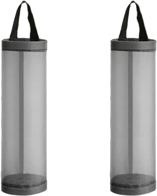 더블트리 공간절약 비닐봉투 통기성 수납백, 2개, 그레이+그레이