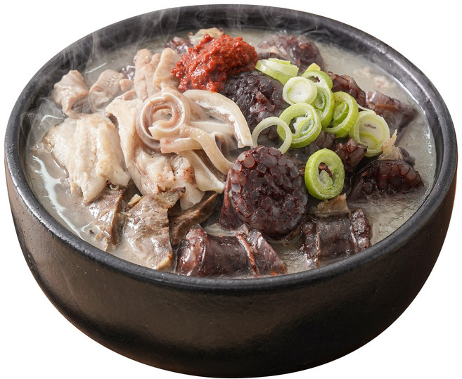 38년 건봉 1987 찰순대랑국밥 순대국밥 2인분 같은 1인분 950g, 1개