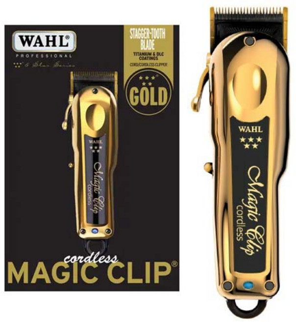 왈 5스타 매직클립 골드 에디션 골드날 무선 클리퍼 WAHL CLIPPER