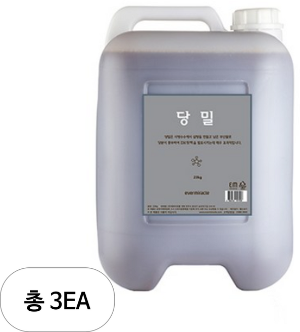 에버미라클 EM당밀 발효보조제, 23kg, 3개