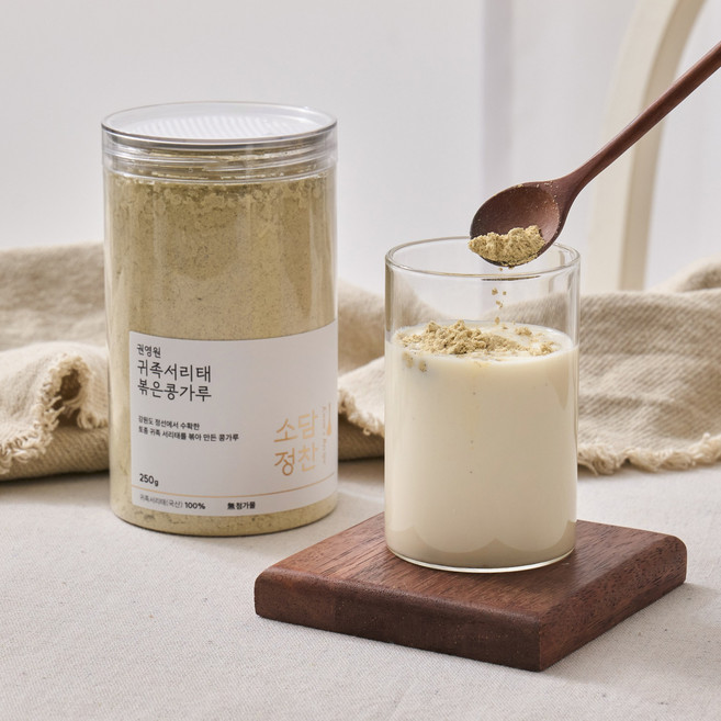 [소담정찬] 권영원 귀족서리태 볶은콩가루, 1개, 250g