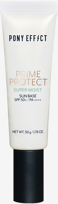 PONY EFFECT 超級保濕防曬妝前乳 SPF50 PA 隔離紫外線 提亮膚色, SUPER, 1個