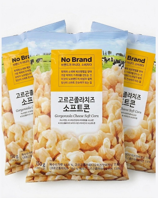 노브랜드 고르곤졸라 치즈 소프트콘, 150g, 6개