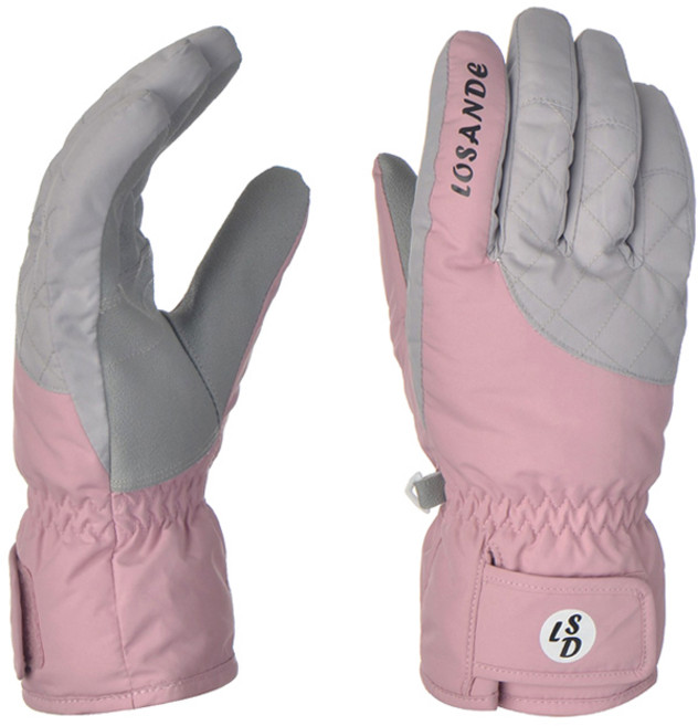 에트나로잔데 여성 보드장갑 스키장갑 DSH1102, PINK_핑크(L), 1개