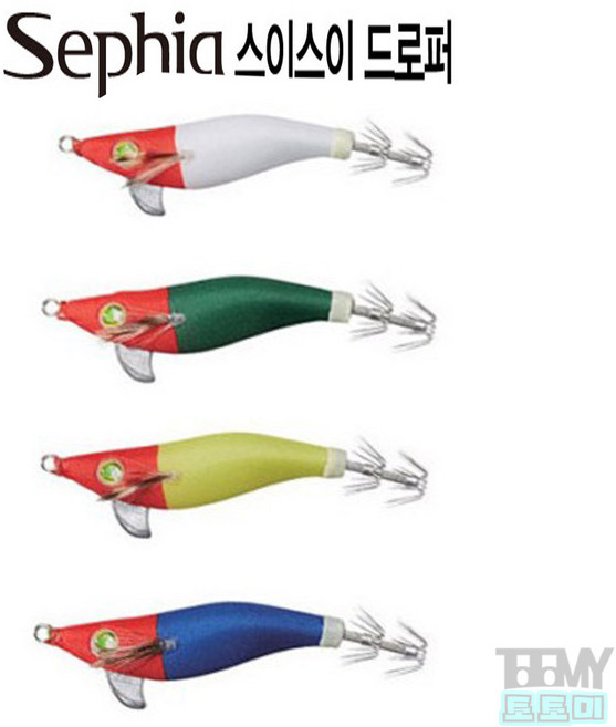 시마노 QE-251R 세피아 스이스이드로퍼 2.5호 9.0g 한치에기, QE-251R (202), 1개