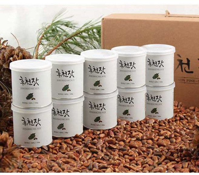 홍천 잣 국내산 뱃잣 햇잣 명품잣, 10개, 100g