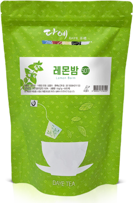 다예 레몬밤 삼각티백, 1g, 50개입, 1개