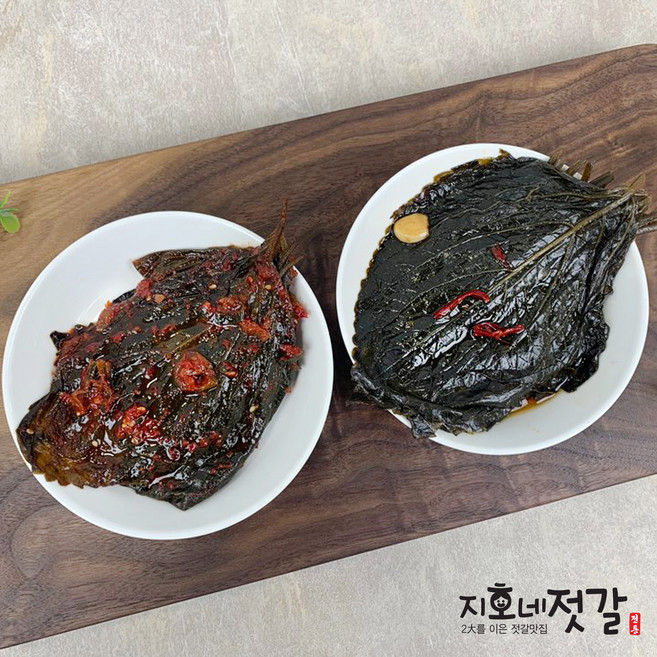 단짠단짠 향긋한 양념깻잎 간장깻잎 깻잎무침 1kg 반찬 절임류, 1개