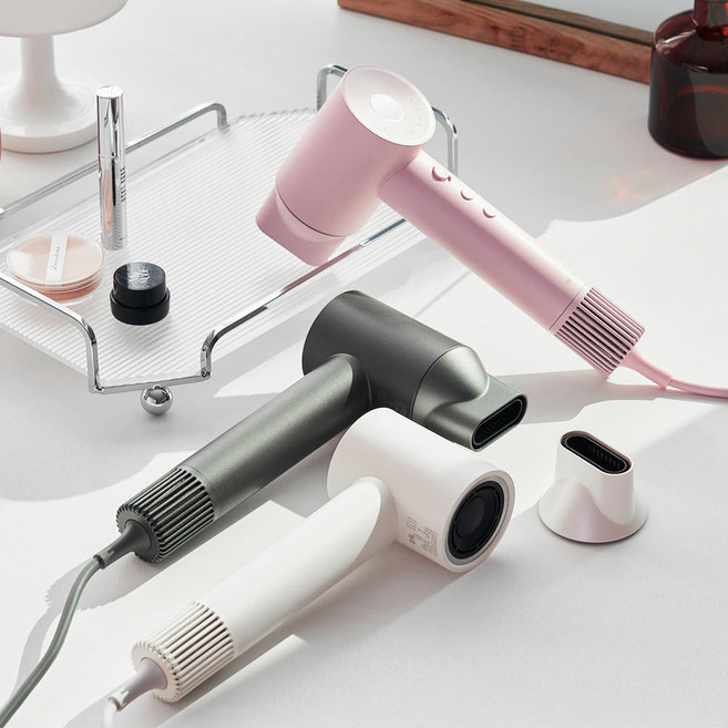 랜드미 BLDC 초고속 음이온 초경량 헤어 드라이기 1600W 316g, 그레이