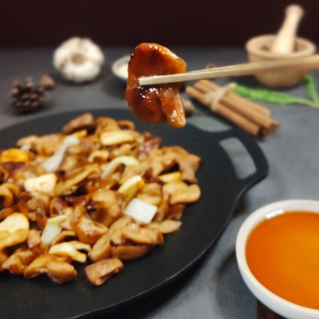 리얼 직화 돼지곱창 알곱창 소금구이볶음, 1개, 250g