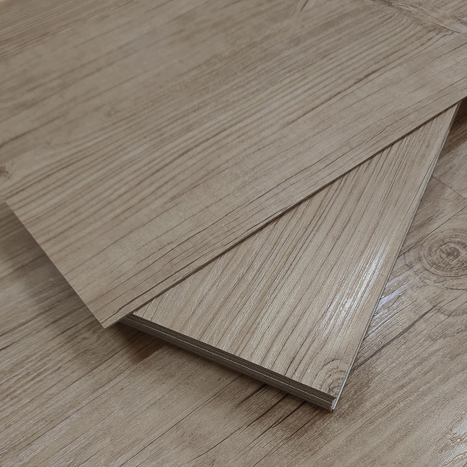 하나리빙 직사각 접착식 데코타일 24장 1평 91.5cm*15.2cm*1.8T 비온돌용, 1개, HA-02L오크(1.8T) 24장