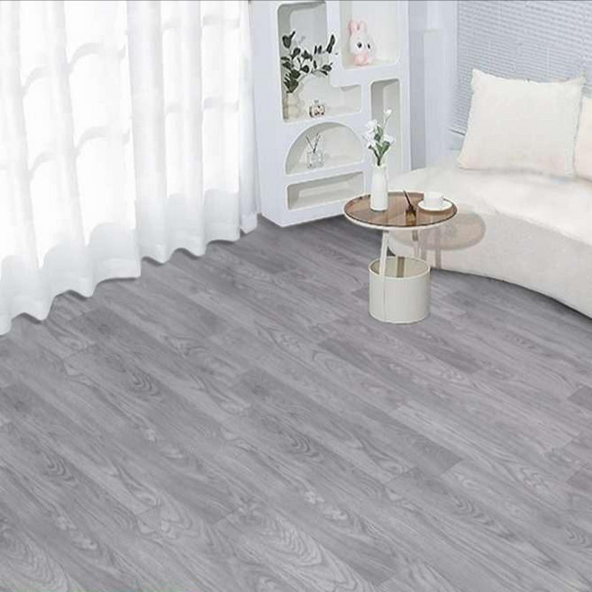 두꺼운 셀프 접착 장판 리폼 바닥재 방수 PVC 가죽 카펫, 그레이 우드