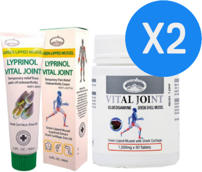 네이쳐스탑 바이탈 조인트 1500mg x 90 정 호주 직구, 2개, 90정