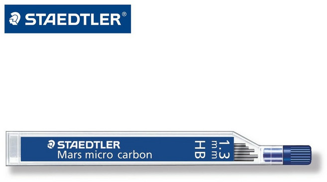 STAEDTLER 施德樓 Mars micro carbon HB 1.3mm 自動鉛筆芯, 1個