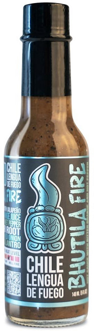 소스 칠레 렌구아 푸에고 2팩 베리 커리 망고 블랙베리 파인 스카치 보닛을 곁들인 미디엄 히트 과일 커리, Bhutila Fire, Pack of 2, 148ml