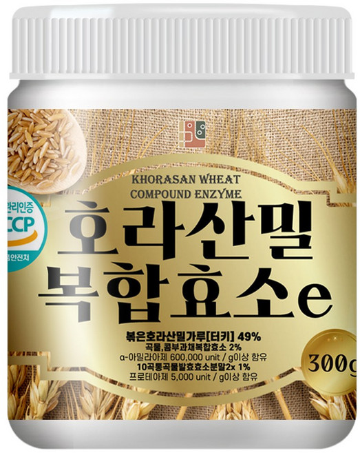 건강중심 호라산밀 효소, 300g, 1개