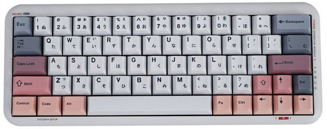 Akira 일본어 키캡 기계식 키보드152키 세트 체리프로파일 PBT 염료승화, 일본어152키