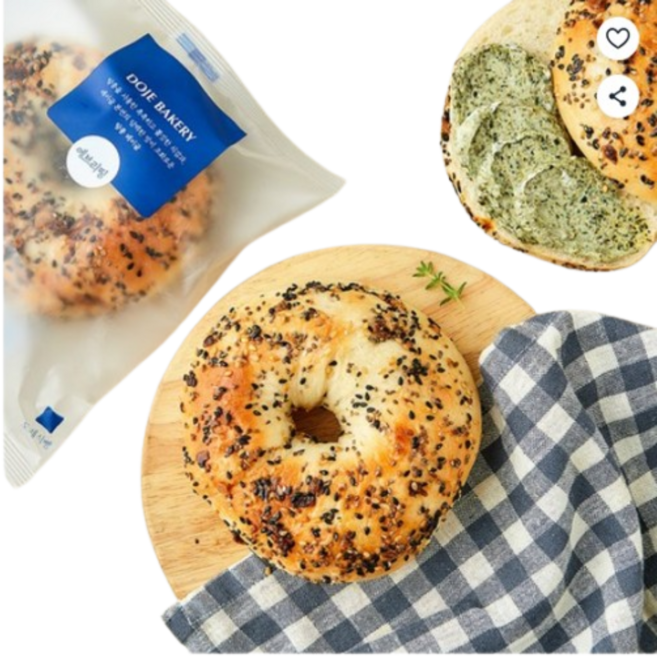 도제식빵 탕종 에브리띵 베이글, 1개, 105g