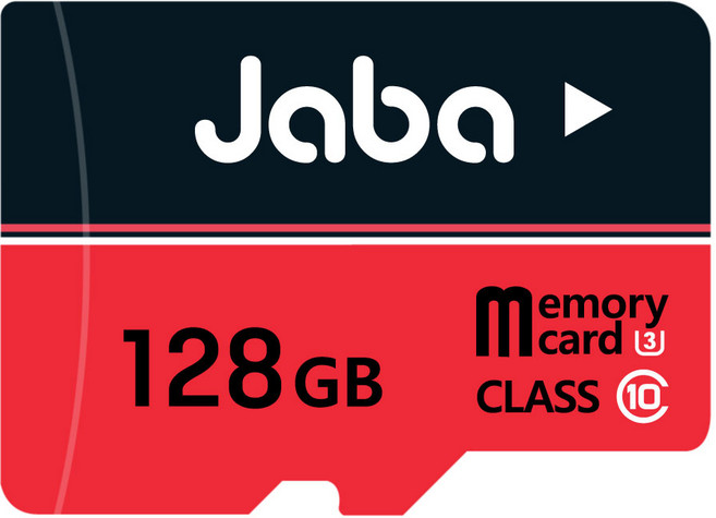JABA MicroSDXC 128GB 마이크로 SD카드 메모리카드 128기가, 1개