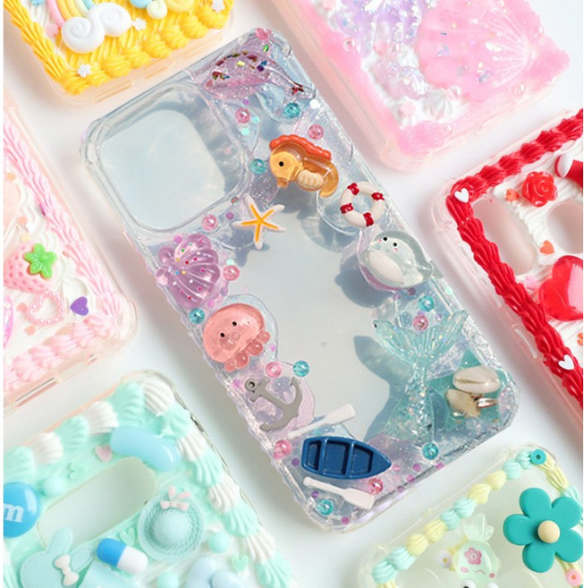 데코덴 DIY세트 폰케이스 꾸미기 필통 만들기