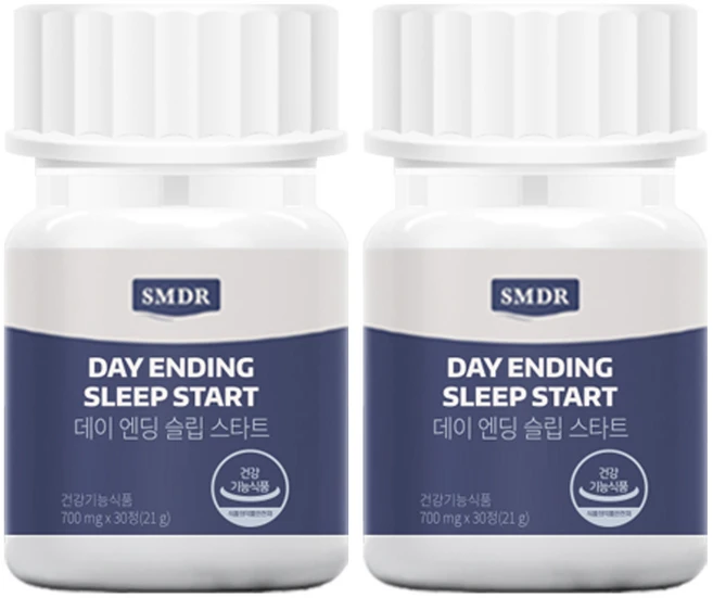 SMDR 데이엔딩슬립스타트 2병(2개월), 30정, 2개 - 쿠팡