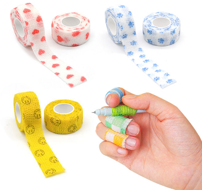 로앤제이 손가락 보호 테이프 자가점착 굳은살방지 핑거밴드, 2.패턴세트, 1개