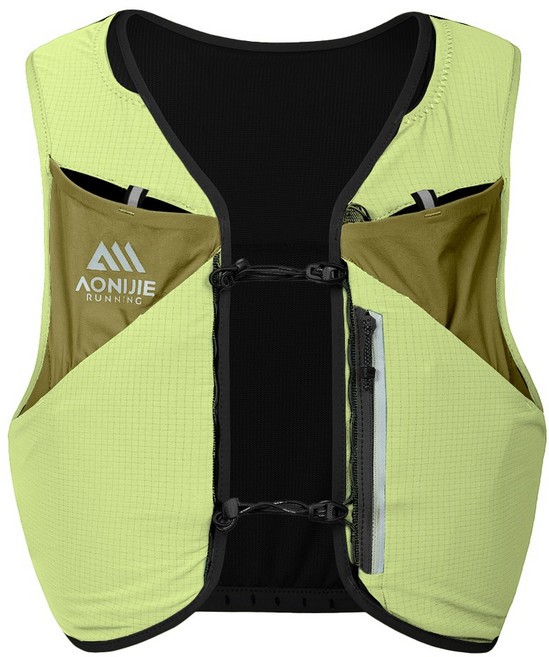 오니지 트레일러닝 베스트 러닝 스포츠 소형 경량 조끼 엘리트 V004, XL, 옐로우