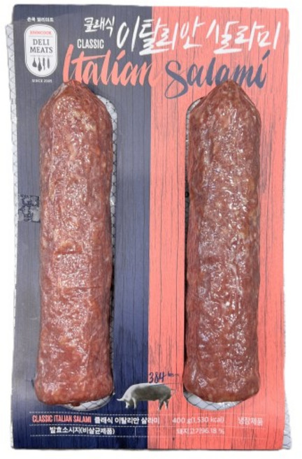 존쿡 클래식 이탈리안 살라미, 2개, 200g