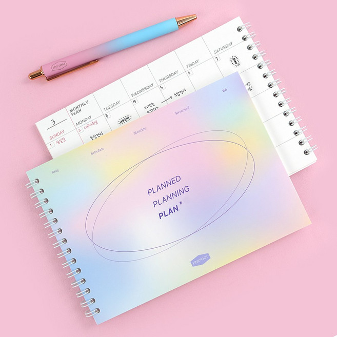 먼슬리 플래닝 1종 2개 1세트, 1개