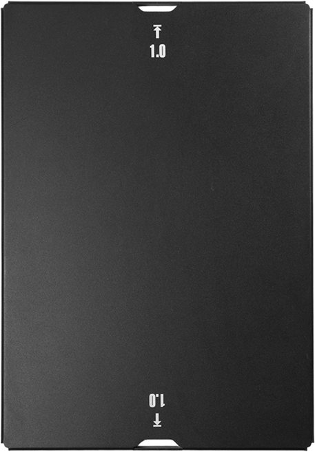 원스위크라이프 캠핑 IGT 테이블 알루미늄 상판 플레이트, 블랙