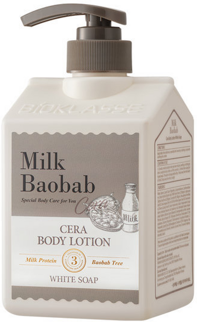 밀크바오밥 세라 바디로션 화이트솝 600ml 1개