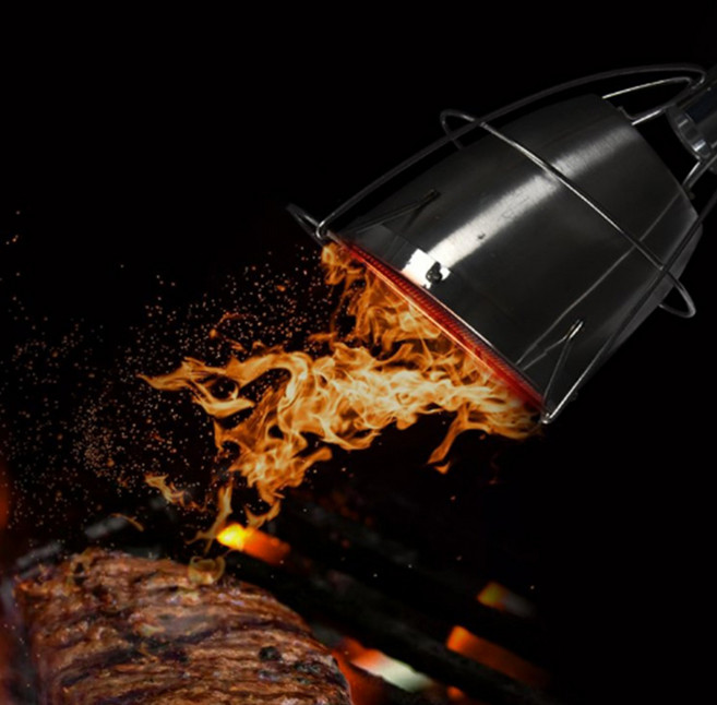 불향토치 원형 시어링 토치헤드 직화 불향 불맛 도구, 1개, 시어잘 토치