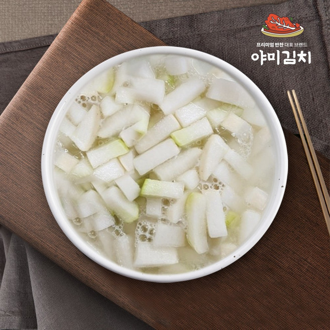 야미김치 여수 돌산 동치미 4종1택, 1개, 3kg