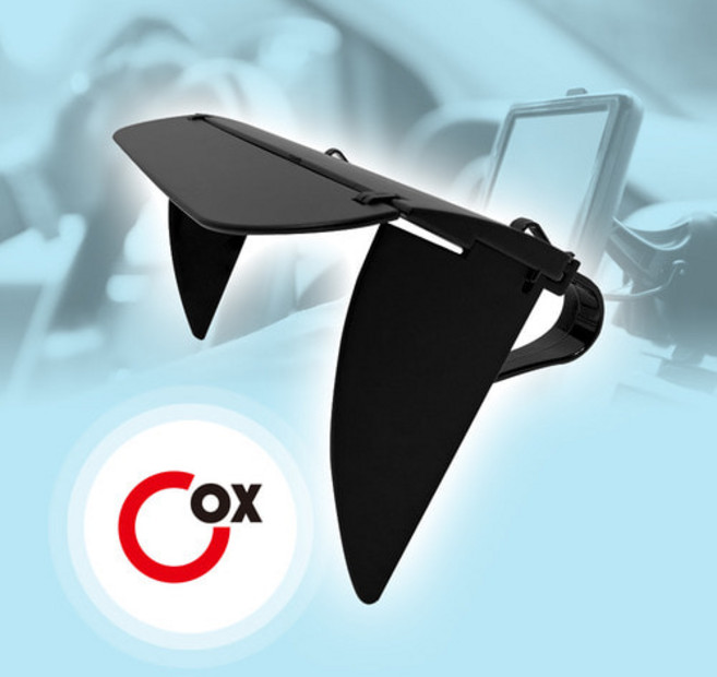 콕스 8인치 네비게이션 썬캡 햇빛가리개 썬바이저 커튼 자외선차단, 1세트