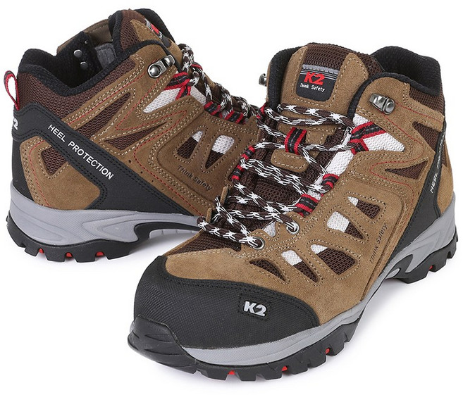 케이투 K2-52 천연가죽 경량 안전화 6인치 작업화