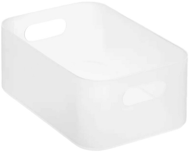 MUJI 재생 폴리프로필렌 혼용 메이크 박스 1/2, 1개, 단일