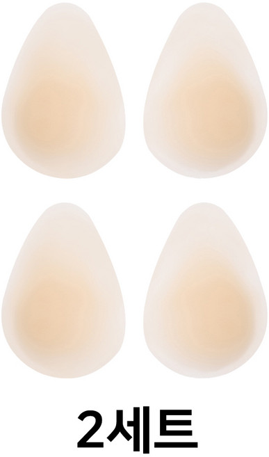 자베르 히든 엣지 봉긋 가슴 리프팅 실리콘 패치 2세트
