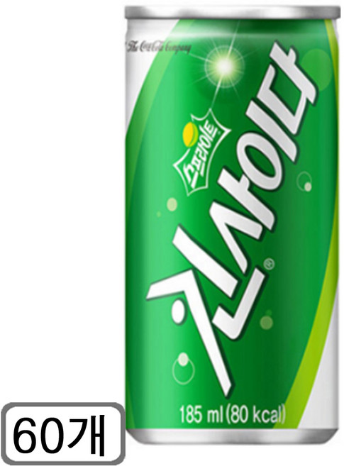 [K쇼핑]해태 킨사이다 185ml * 30캔 2박스, 60개