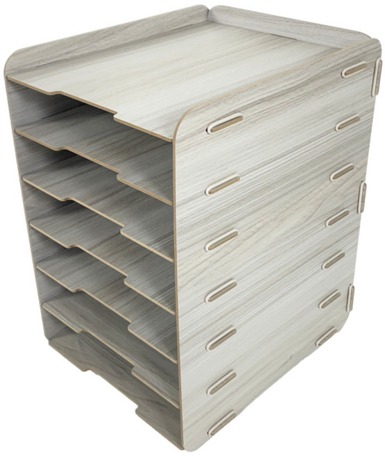 올지 6단 A4서류보관함 서류함 문서정리함 트레이, 그레이