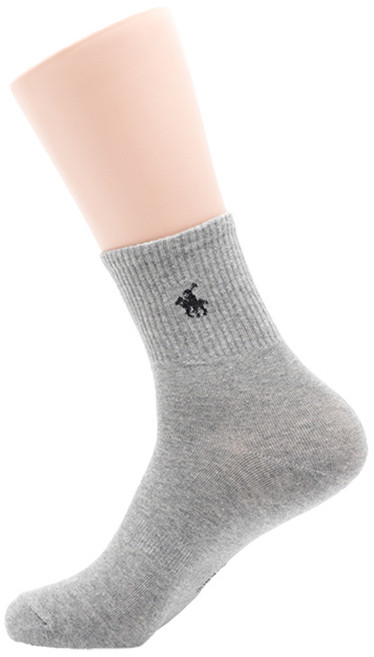 10매 국산 남성용 순면 말로고 중목양말