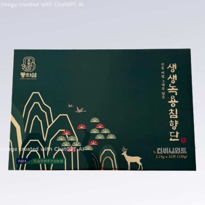 동의삼 생생녹용침향단 (3.75g x 32환)