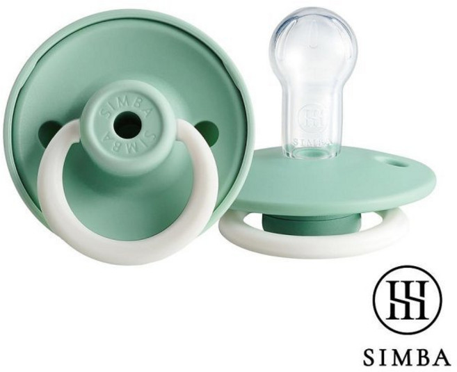 小獅王辛巴 扭扭圓型夜光安撫奶嘴 全齡適用, 1個, 夜光