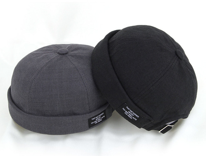 블랙라벨 패치와치캡 챙없는모자 남녀공용